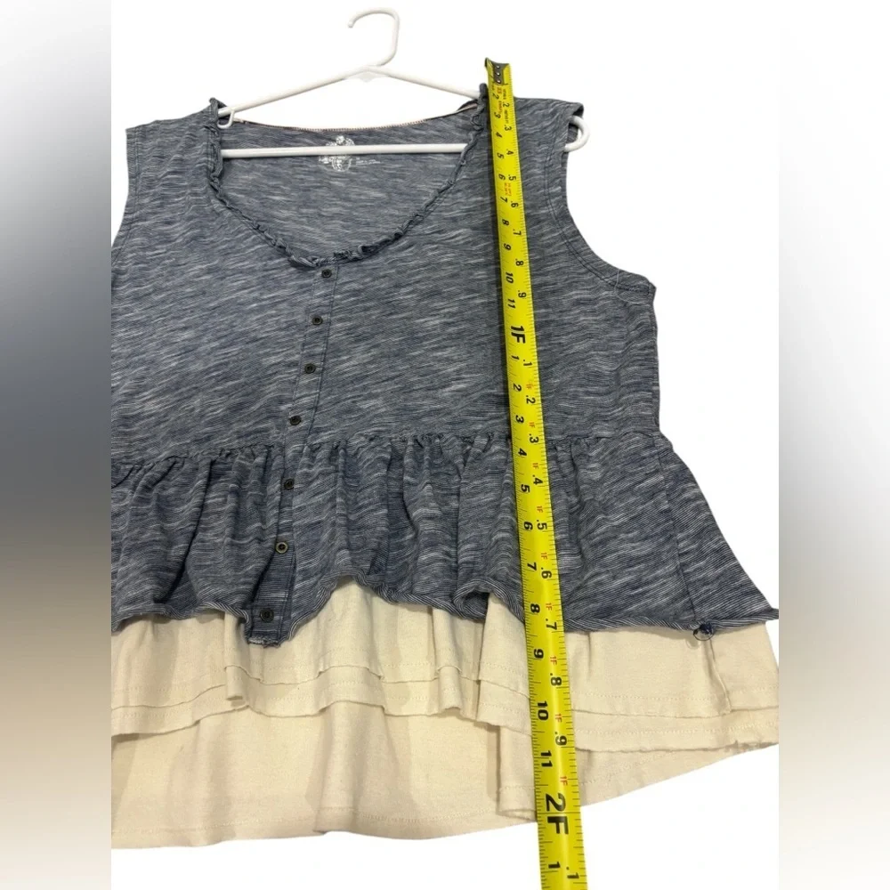 Anthropologie Pilcro Chrissy Babydoll Tank Top Medium - Picture 10 of 10